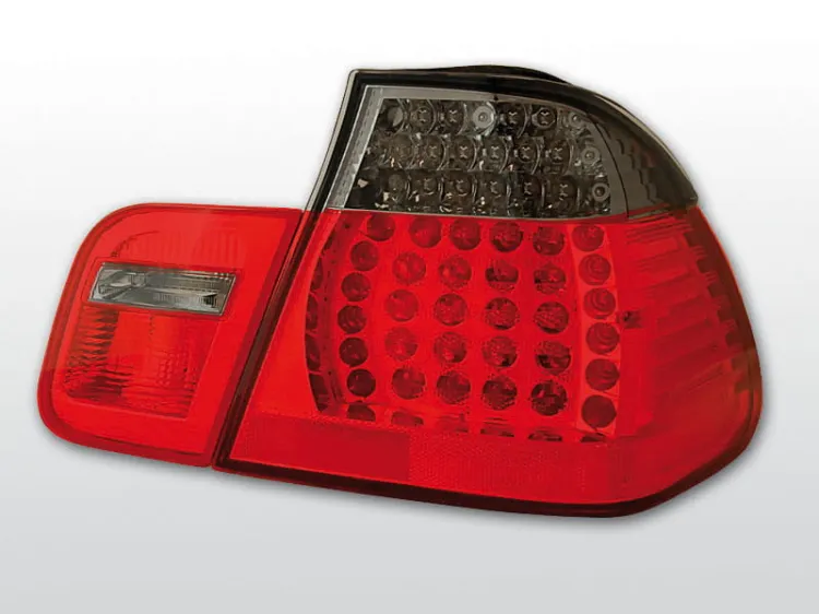 Lampy tylne BMW E46 05.98-08.01 RED SMOKE LED