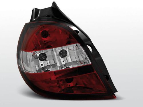 Lampy tylne RENAULT CLIO 3 09.05-04.09 RED WHITE