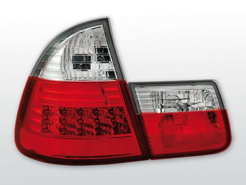 Lampy tylne BMW E46 99-05 RED WHITE LED