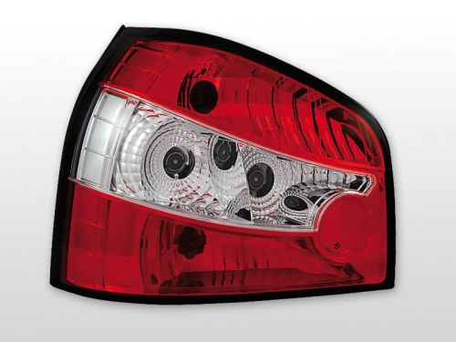 Lampy tylne AUDI A3 8L 08.96-08.00 RED WHITE