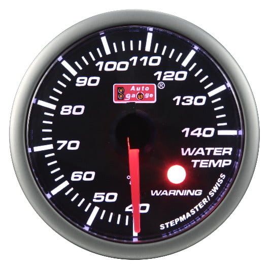 Auto Gauge SM Warning Smoke - Wskaźnik temperatury wody 52mm