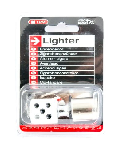 Car Lighter 12V White Dice - Wkład do zapalniczki samochodowej