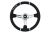 Slide Leather Steering Wheel Silver 350mm - Skórzana kierownica z odsadzeniem