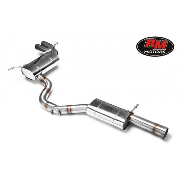 Tłumik końcowy i catback tłumik środkowy RM Motors Audi S3 8P