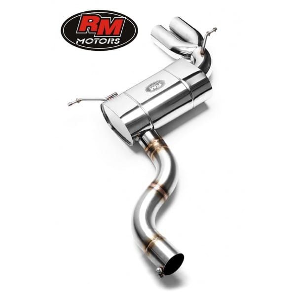Tłumik końcowy i catback tłumik środkowy RM Motors Audi S3 8P