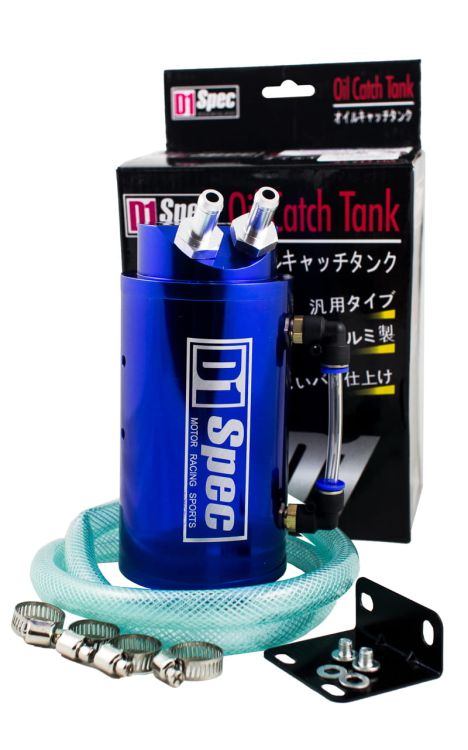 Oil Catch Tank D1 Spec 9mm Blue  zbiornik oleju odma