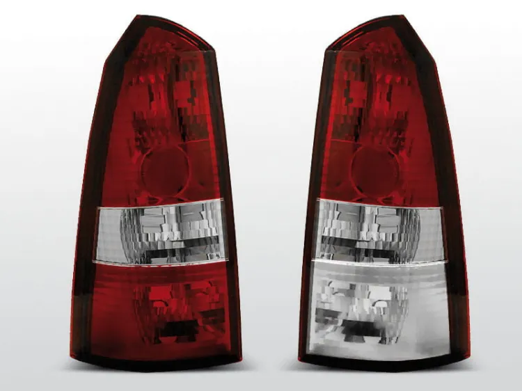 Lampy tylne FORD FOCUS 1 10.98-10.04 TOURNIER RED WHITE
