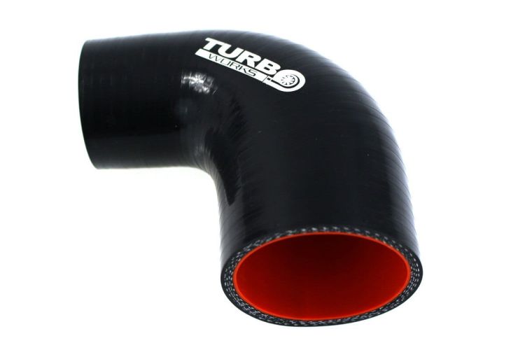 Redukcja kolanko 90st TurboWorks Pro Black 57-76mm, TW-3270, 5903713106685
