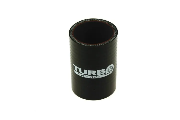 cn-sl-855, 5903713099260, Łącznik silikonowy TurboWorks Black 30mm