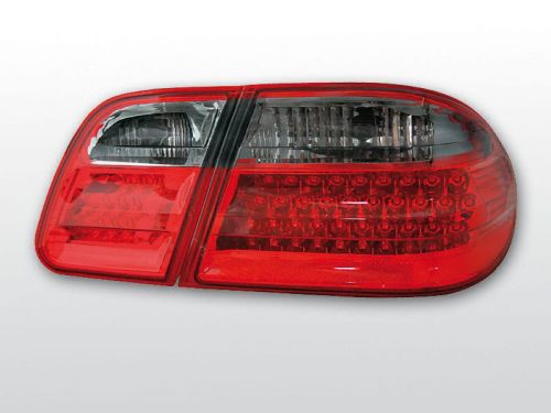 Lampy tylne MERCEDES W210 95-03.02 RED SMOKE LED