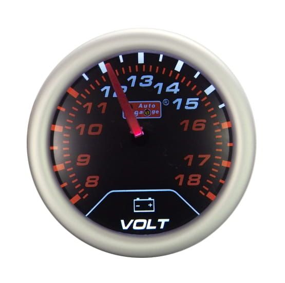 Auto Gauge AU Smoke Voltmeter - Woltomierz