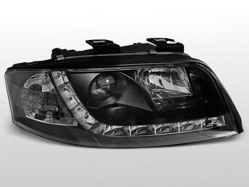 Lampy przednie AUDI A6 06.01-05.04 DAYLIGHT BLACK