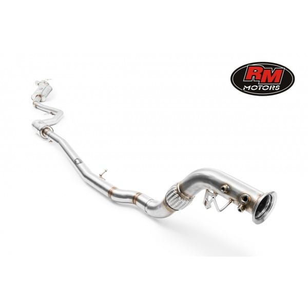 Kompletny układ wydechowy RM Motors BMW E90 / E91 / E92 / E93 325, 330D, 330XD, M57N2