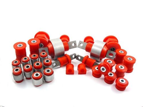 Honda Civic VI EJ / EK / EM1 - Kompletny zestaw poliuretanowego zawieszenia przód i tył - wahacz blaszany