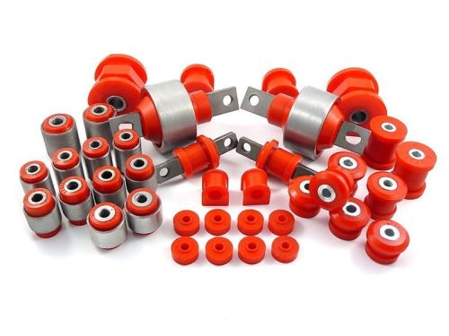 Honda Civic VI EJ / EK / EM1 - Kompletny zestaw poliuretanowego zawieszenia przód i tył - wahacz żeliwny