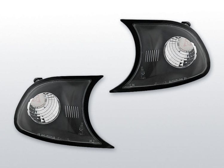 Kierunkowskazy przednie BMW E46 09.01-03.03 COUPE BLACK