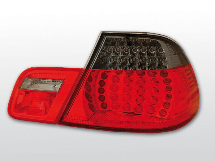 Lampy tylne BMW E46 04.99-03.03 COUPE RED SMOKE LED