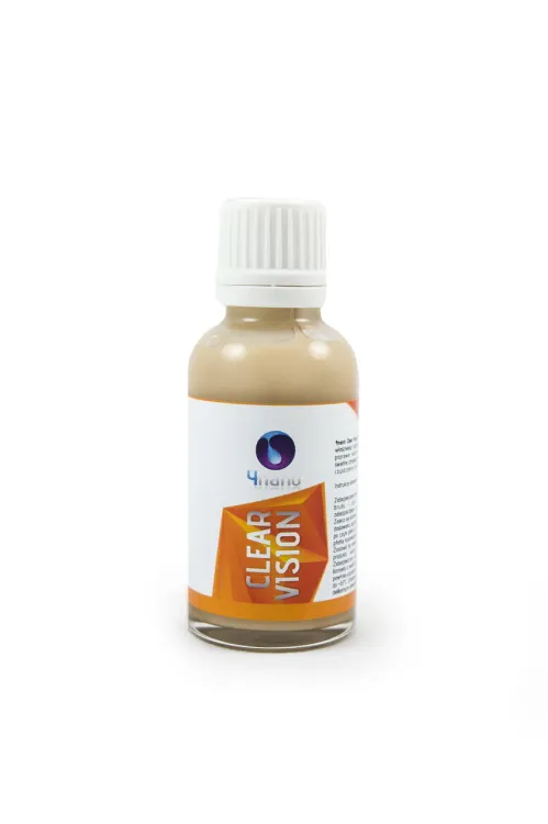 4nano Clear Vision 30ml - Kwarcowe zabezpieczenie szyb, niewidzialna wycieraczka