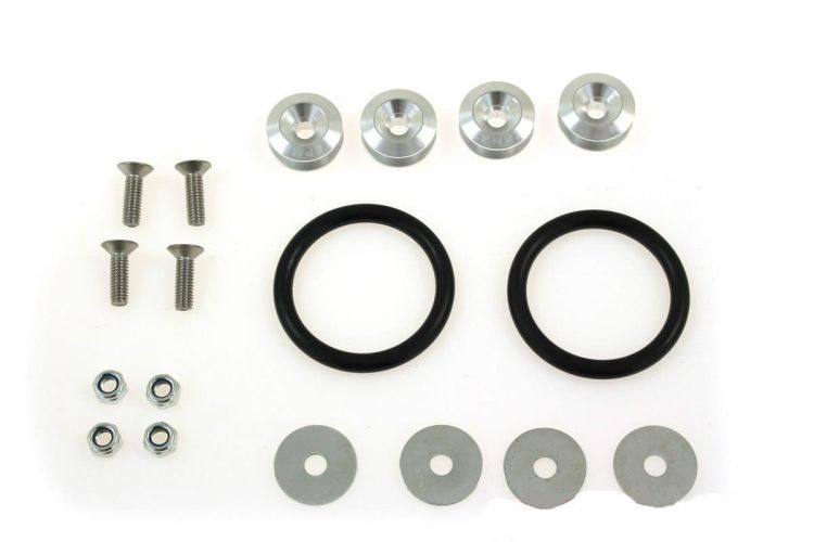 Epman Zapinki Uchwyty Zderzaka Klapy Quick Release Silver