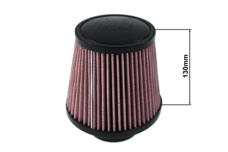 Filtr stożkowy TurboWorks 130mm x 89mm Purple