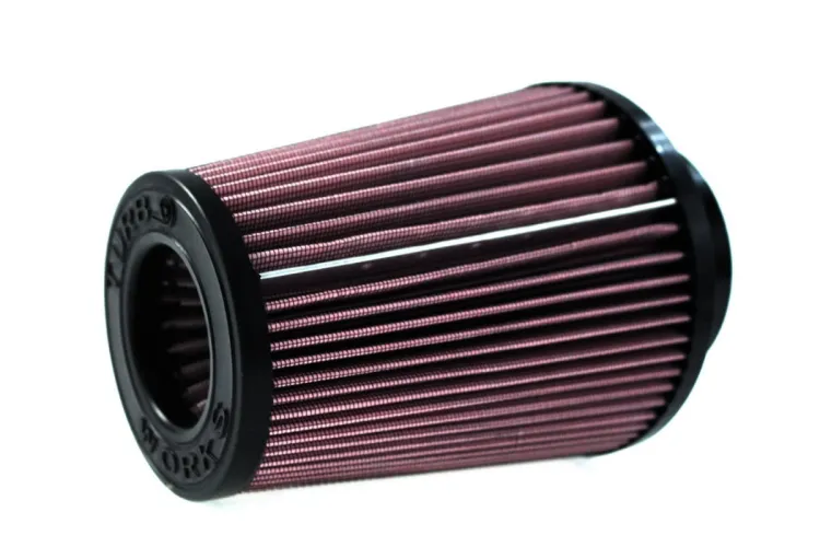 Filtr stożkowy TurboWorks 180mm x 89mm Purple