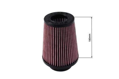 Filtr stożkowy TurboWorks 180mm x 89mm Purple