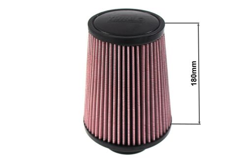 Filtr stożkowy TurboWorks 180mm x 89mm Purple