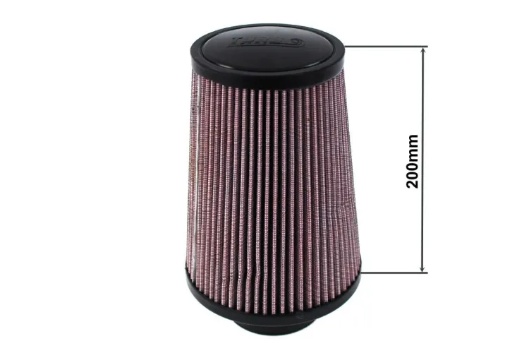 Filtr stożkowy TurboWorks 200mm x 77mm Purple sm-fi-705