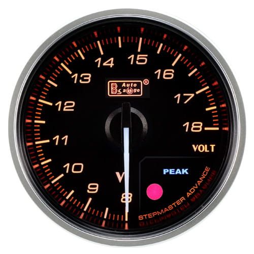 Auto Gauge Premium Voltmeter - Woltomierz 52mm