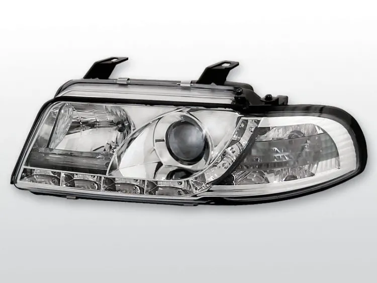 Lampy przednie AUDI A4 11.94-12.98 DAYLIGHT CHROME