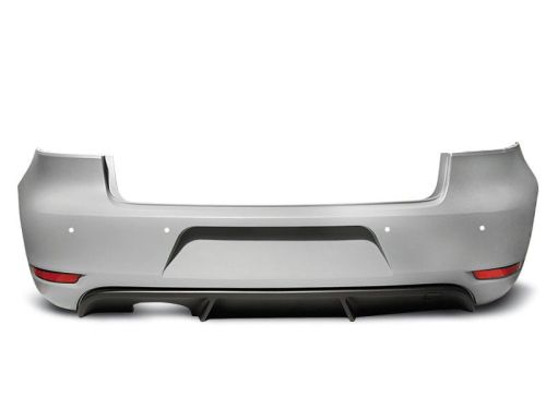 Zderzak tylny Volkswagen Golf MK6 08-12 GTI Style Single Pipe Czujniki Parkowania PDC