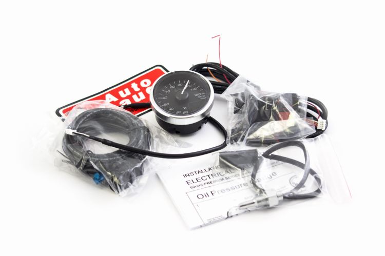 Auto Gauge Premium Water Temperature - Wskaźnik temperatury wody 52mm