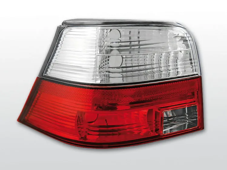 Lampy tylne VW GOLF 4 09.97-09.03 RED WHITE