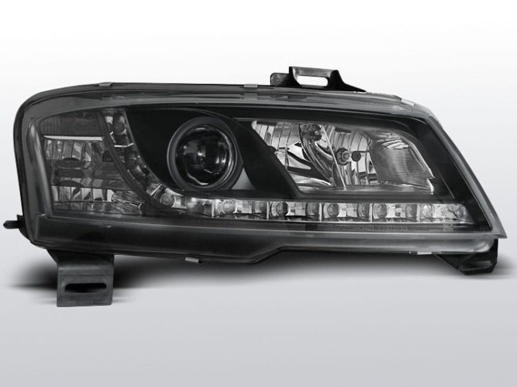 Lampy przednie FIAT STILO 3D 10.01-08 DAYLIGHT BLACK