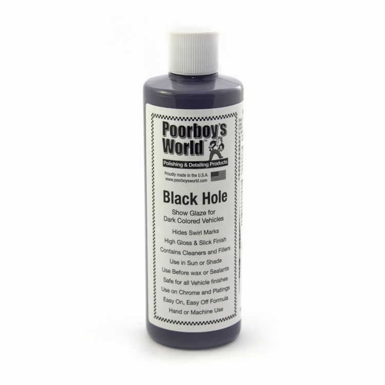 Poorboy's World Black Hole Show Glaze 473ml - Politura do ciemnych lakierów