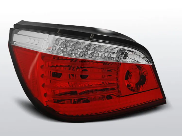 Lampy tylne BMW E60 07.03-07 RED WHITE LED