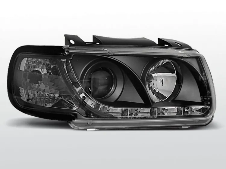Lampy przednie VW POLO 6N 10.94-09.99 DAYLIGHT BLACK