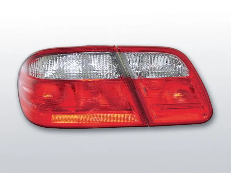 Lampy tylne MERCEDES W210 E-KLASA 95-03.02 RED WHITE