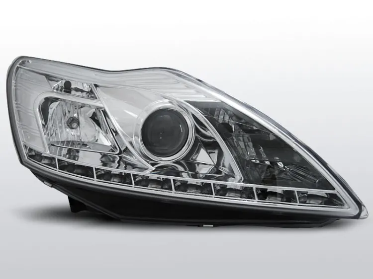 Lampy przednie FORD FOCUS II 02.08-10 DAYLIGHT CHROME 
