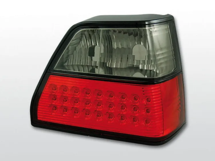 Lampy tylne VW GOLF 2 08.83-08.91 RED SMOKE LED