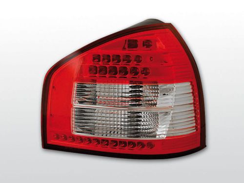 Lampy tylne AUDI A3 08.96-08.00 RED WHITE LED