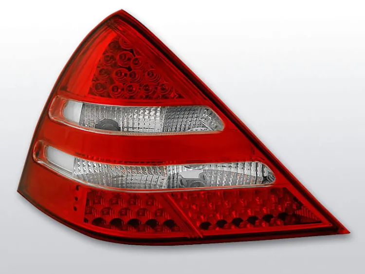 Lampy tylne MERCEDES R170 SLK 04.96-04 RED WHITE LED
