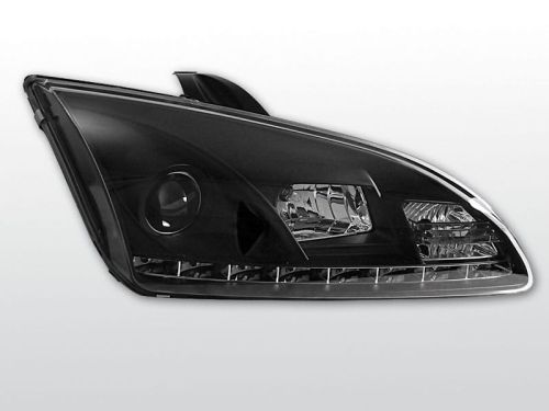 Lampy przednie FORD FOCUS II 09.04-01.08 DAYLIGHT BLACK