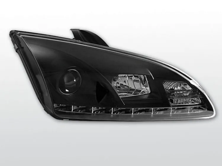 Lampy przednie FORD FOCUS II 09.04-01.08 DAYLIGHT BLACK