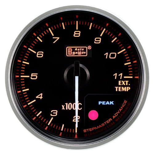 Auto Gauge Premium Exhaust Gas Temperature - Wskaźnik temperatury spalin EGT 52mm