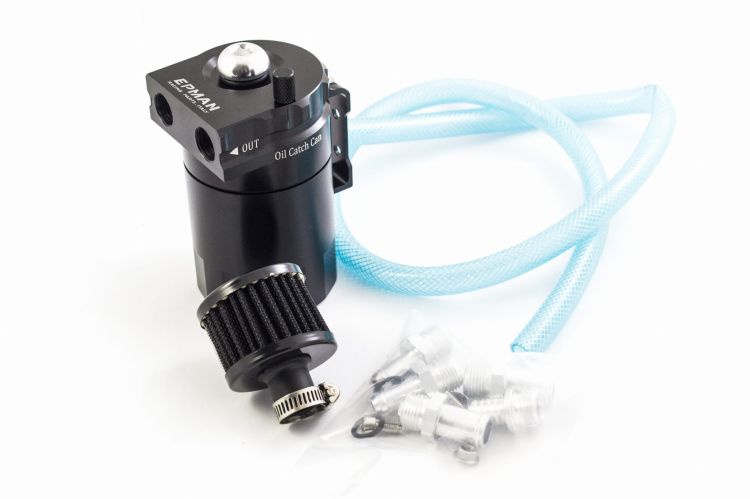 Epman Oil Catch Tank Black - Zestaw z filtrem
