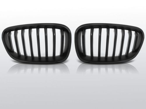  Grill (atrapa)  NERKI BMW F20 F21 11-12.14 BLACK MATT