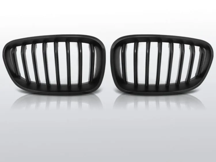  Grill (atrapa)  NERKI BMW F20 F21 11-12.14 BLACK MATT