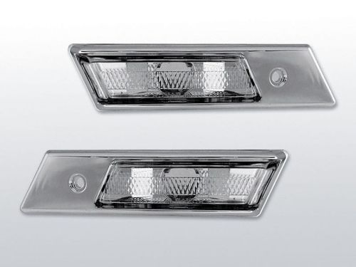 Kierunkowskazy boczne BMW E34/E32/E36 12.90-09.96 CHROME
