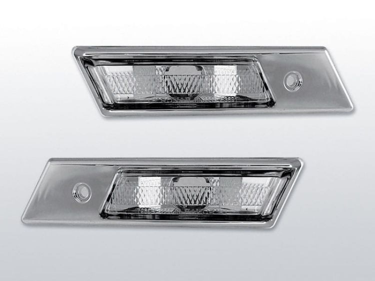 Kierunkowskazy boczne BMW E34/E32/E36 12.90-09.96 CHROME